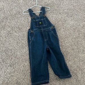 Dark Blue Denim Kids Overalls